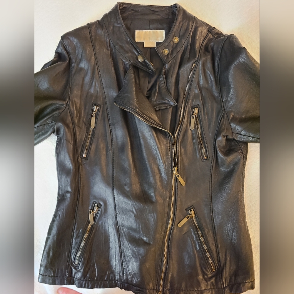 Michael Kors Leather Jacket